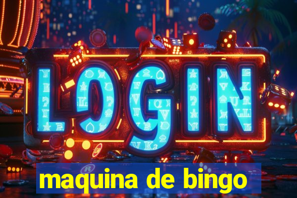 maquina de bingo