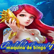 maquina de bingo