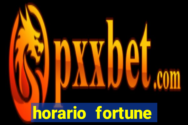 horario fortune tiger madrugada