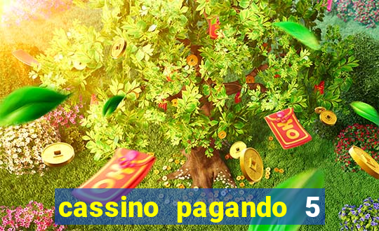 cassino pagando 5 reais no cadastro