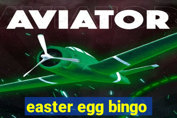 easter egg bingo