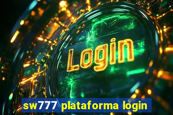 sw777 plataforma login