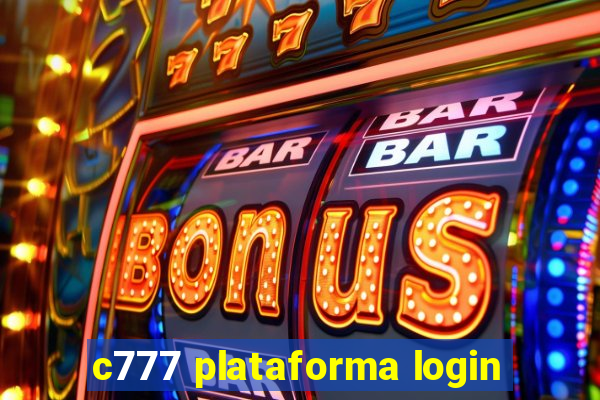 c777 plataforma login