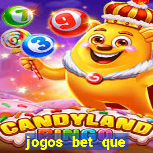 jogos bet que ganha dinheiro de verdade