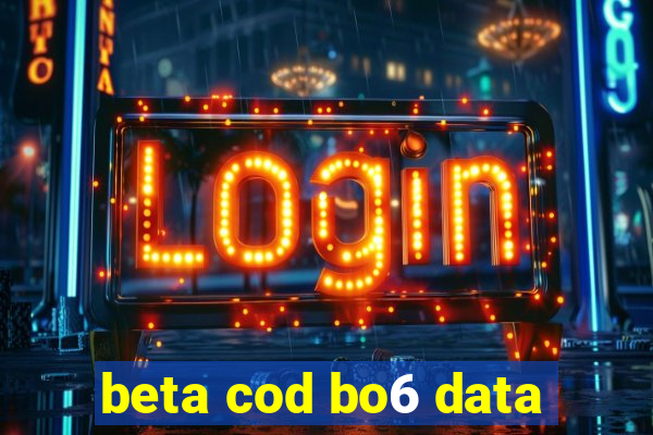 beta cod bo6 data