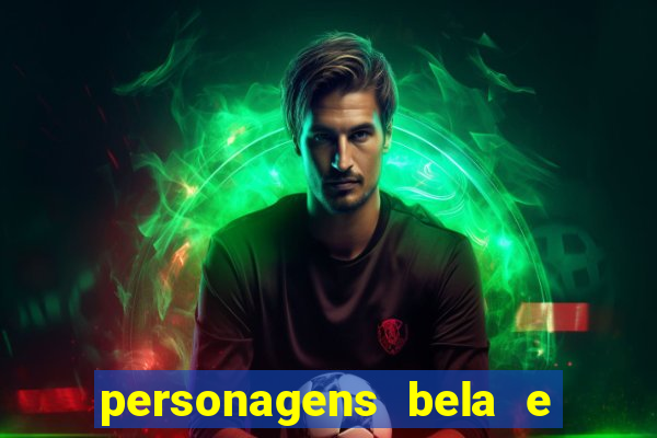 personagens bela e a fera png