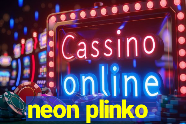 neon plinko