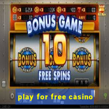 play for free casino