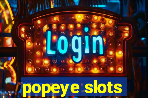 popeye slots