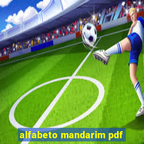 alfabeto mandarim pdf