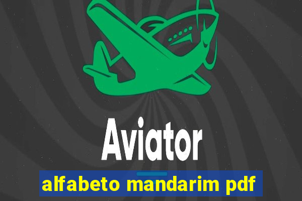 alfabeto mandarim pdf