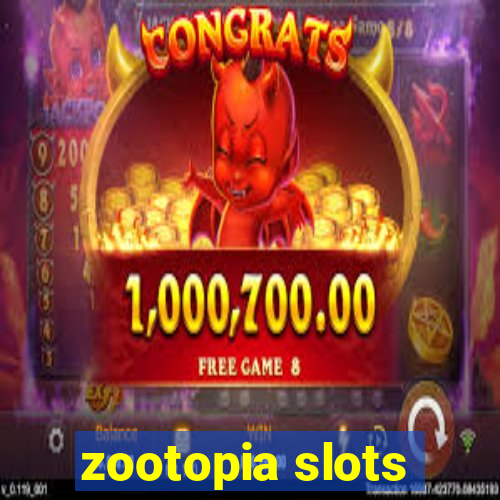 zootopia slots