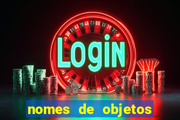 nomes de objetos de origem tupi guarani