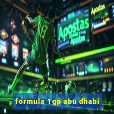 formula 1 gp abu dhabi