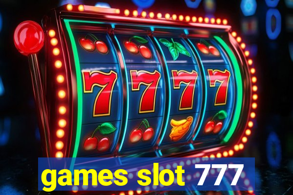 games slot 777