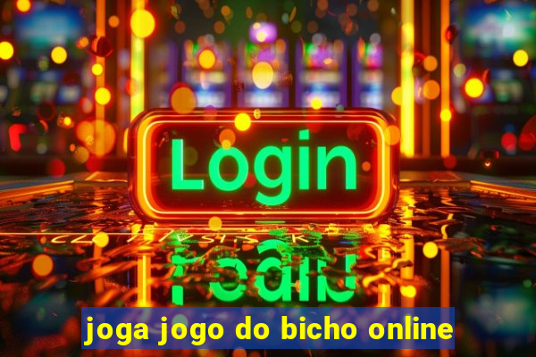 joga jogo do bicho online