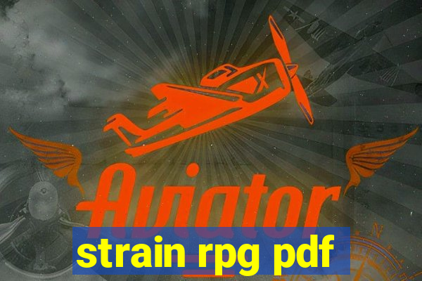 strain rpg pdf