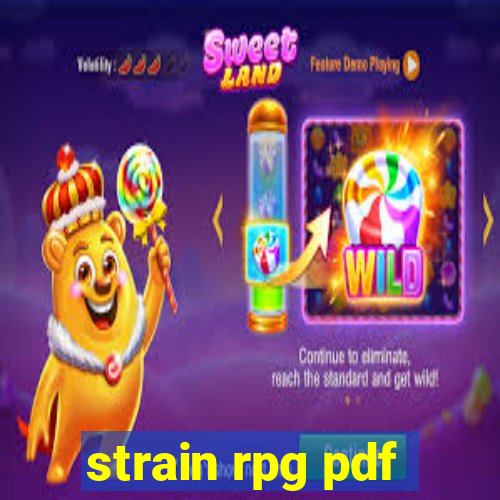 strain rpg pdf