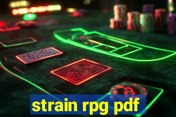 strain rpg pdf