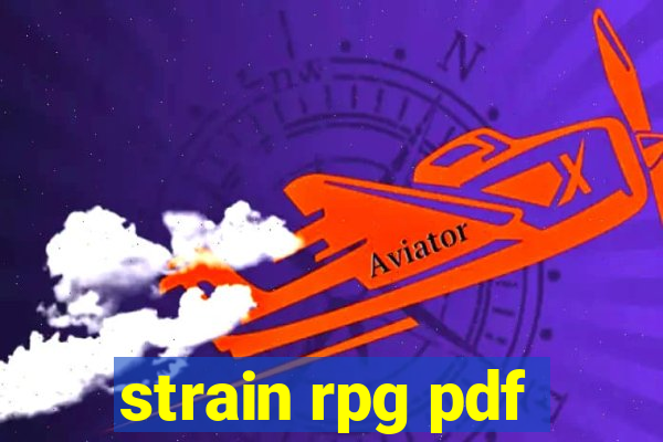 strain rpg pdf