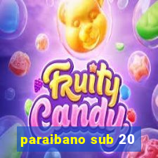 paraibano sub 20