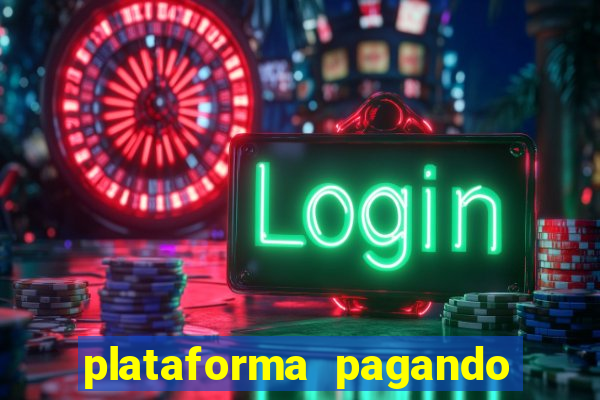 plataforma pagando para jogar