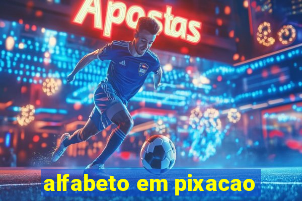 alfabeto em pixacao