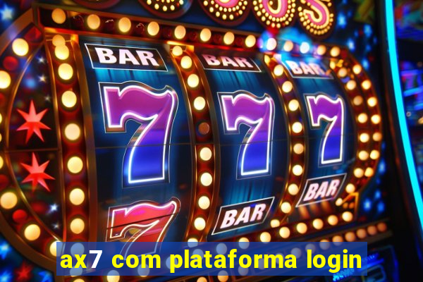 ax7 com plataforma login