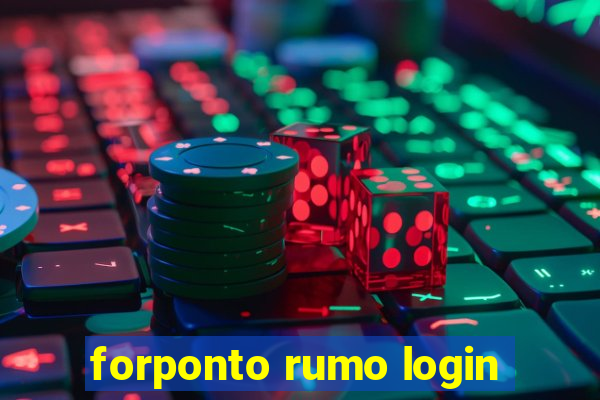 forponto rumo login