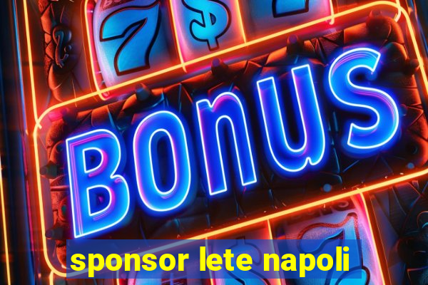 sponsor lete napoli