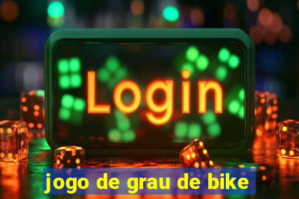 jogo de grau de bike