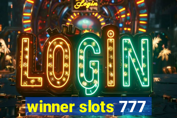 winner slots 777