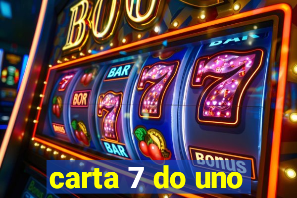 carta 7 do uno