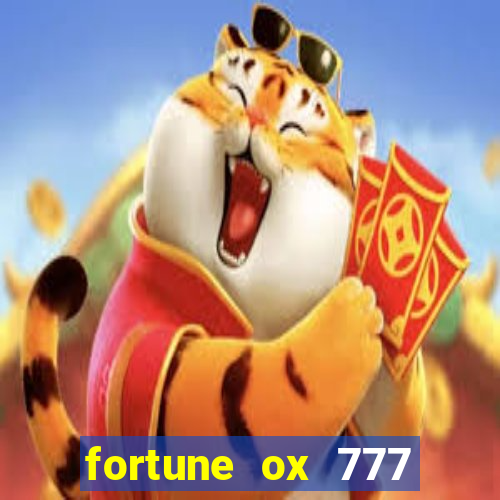 fortune ox 777 fortuna 77