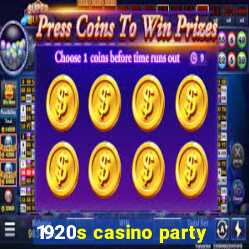 1920s casino party