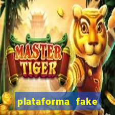 plataforma fake para jogar