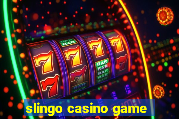 slingo casino game