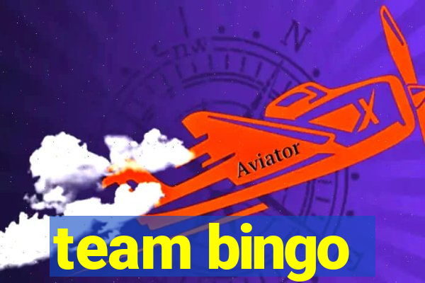 team bingo