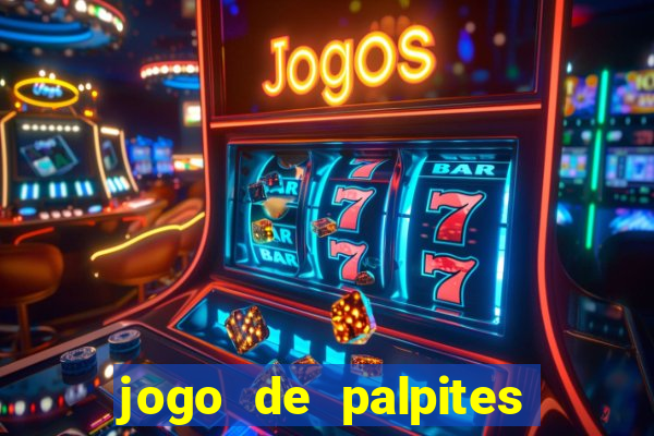 jogo de palpites de futebol