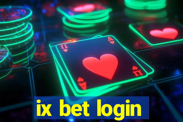 ix bet login