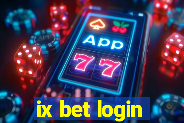 ix bet login