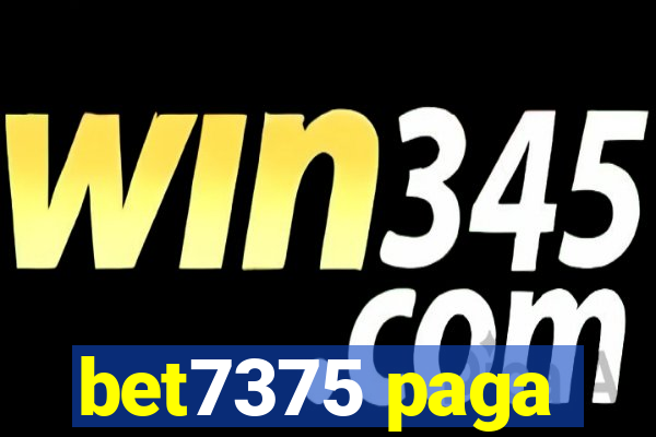 bet7375 paga