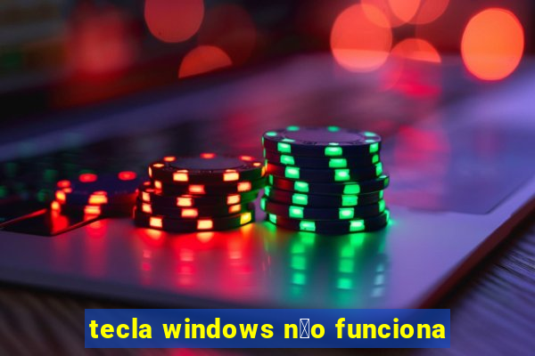 tecla windows n茫o funciona