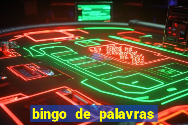 bingo de palavras como fazer