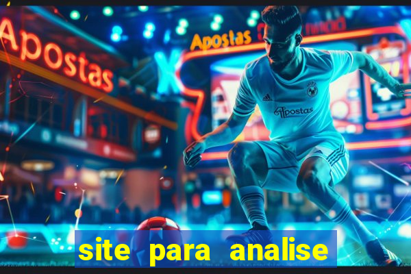 site para analise de jogos de futebol