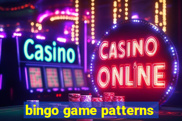 bingo game patterns