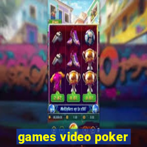 games video poker