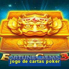 jogo de cartas poker