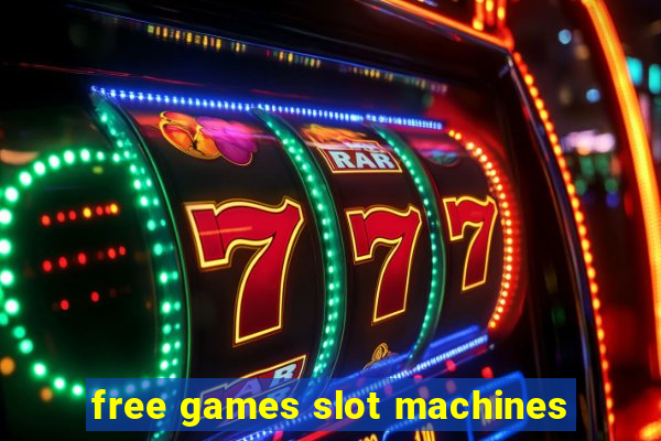 free games slot machines