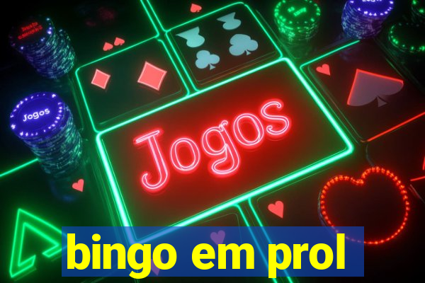 bingo em prol